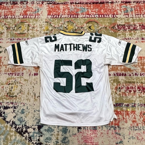 Clay Mathews Reebok Green Bay Packers Stitched NFL Football Sports Jersey - Picture 5 of 10